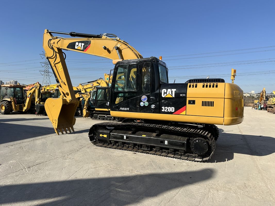 사용된 CAT 320D 굴삭기 20톤 중고 CAT 320 중형 굴삭기