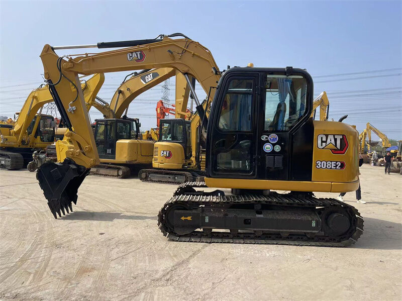 사용 된 Caterpillar Excavator 308E2 소형 수압 발굴기
