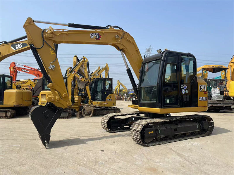 사용 된 Caterpillar Excavator 308E2 소형 수압 발굴기