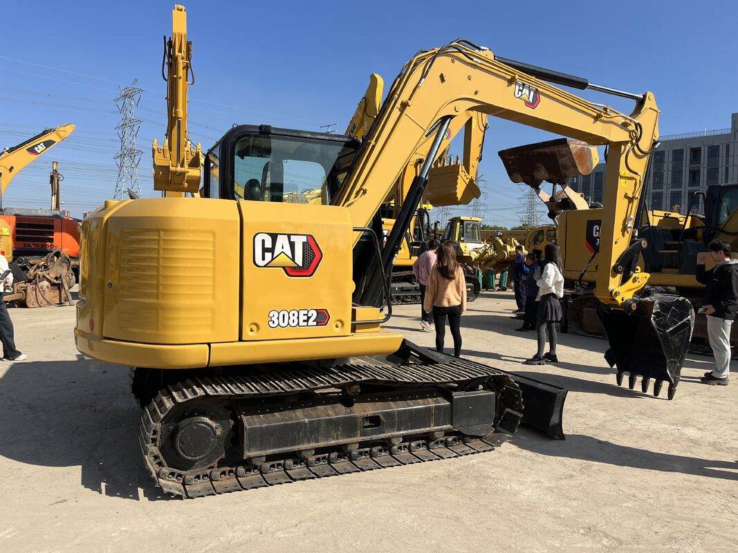 상태 양호한 8톤 미니 굴삭기 Caterpillar 308E2 굴삭기 판매