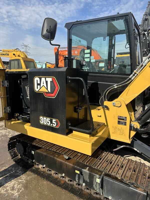 신형 CAT 305.5 굴삭기 5.5톤 Caterpillar 305.5 미니 크롤러 굴삭기