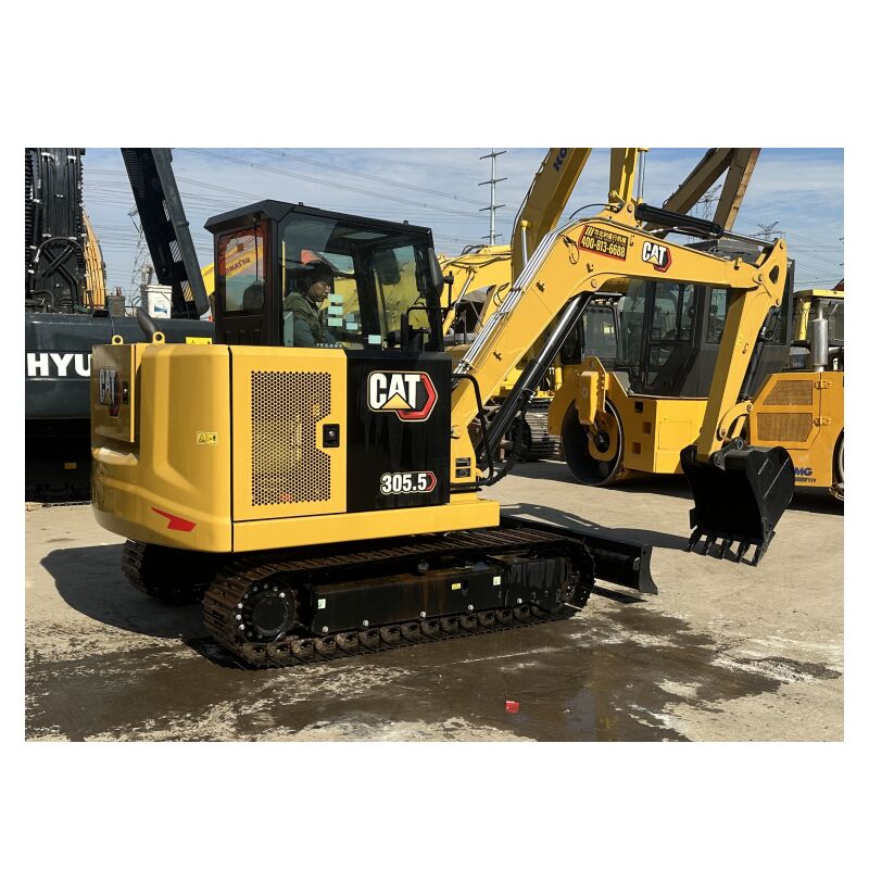 신형 CAT 305.5 굴삭기 5.5톤 Caterpillar 305.5 미니 크롤러 굴삭기