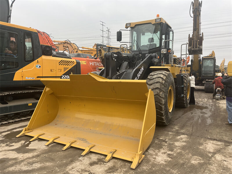 좋은 상태 중량물류 부하 및 운송 기계 사용 XCMG ZL50GN 부하기 판매