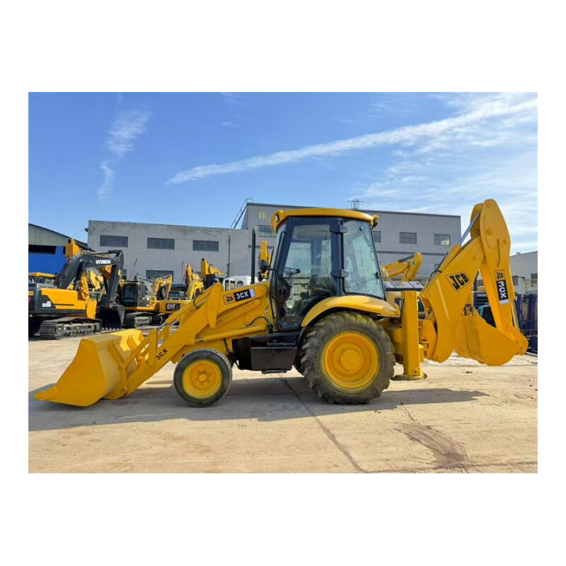 사용 된 JCB 3CX 배크호 로더 1.1m3 버킷 용량, 81kw 전력, 1 년 보증