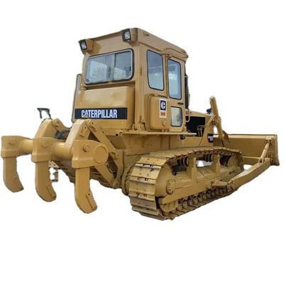 CAT D6D D6M은 애벌레 불도저 사용된 Cat 불도저를 사용했습니다