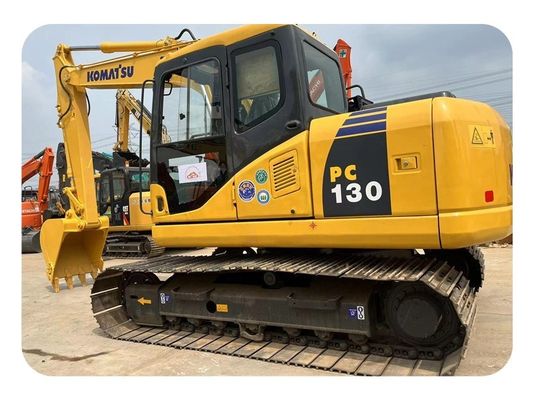 13 톤은 800mm 트랙을 갖춘 일본 Komatsu PC130 크롤러 굴삭기를 사용했습니다.