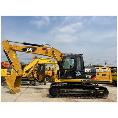 강력한 수압 크롤러 중고용 CAT 320D 발굴기 1082 시간