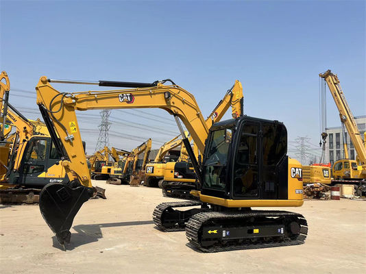 7 톤 사용 된 CAT 미니 발굴기 307E2 Caterpillar 305 306 307 크롤러 발굴기
