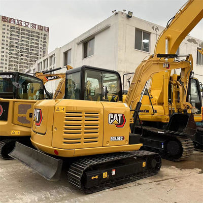CAT 305.5E2 엄지손가락과 칼을 가진 작은 5톤 부착기