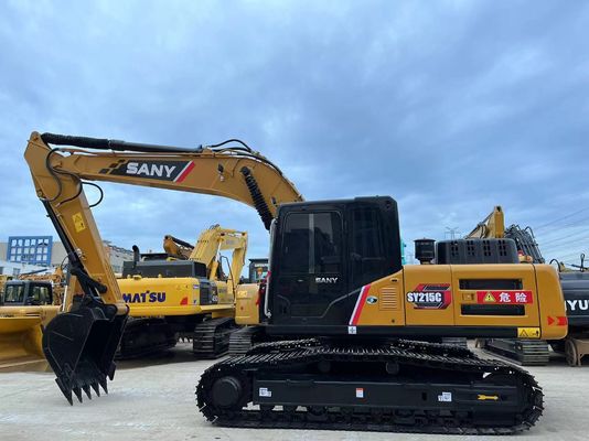 2023년 SANY SY215C 프로 발굴기 무게 21톤 완벽한 상태