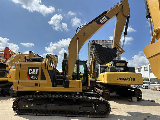 사용 된 CAT 320 발굴기 6 실린더 C7.1 엔진 중고 Caterpillar 320 발굴기