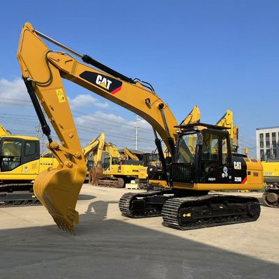 20 톤 CAT 320D 발굴기 우수한 상태 광산 건설용 중간 크기