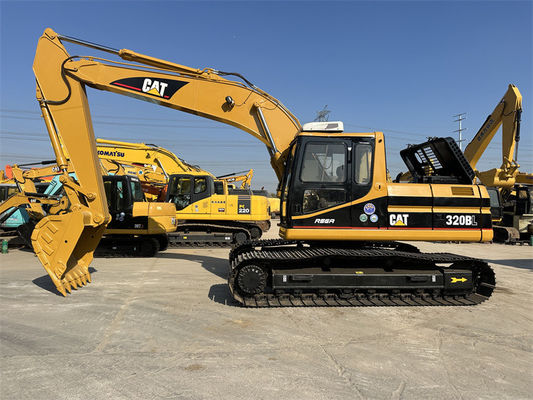 800mm 트랙으로 사용 된 CAT 320BL 발굴기 사용 된 Caterpillar 수압 발굴기