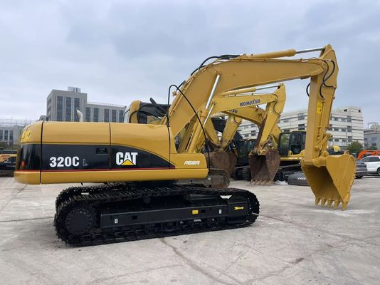 사용 된 CAT 320C 발굴기 Caterpillar 중형 발굴기
