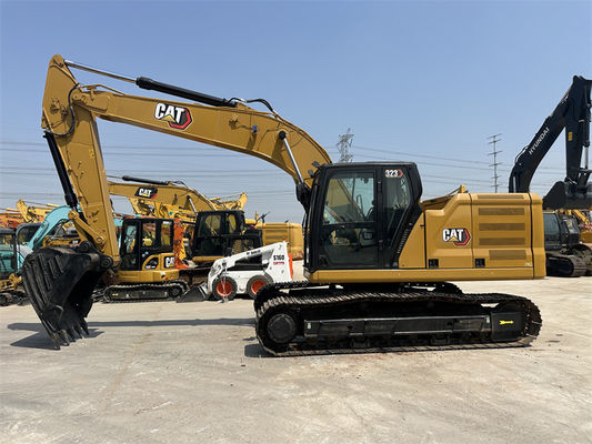 사용 된 CAT 323 발굴기 C7.1 엔진 중고 Caterpillar 발굴기 2018 년