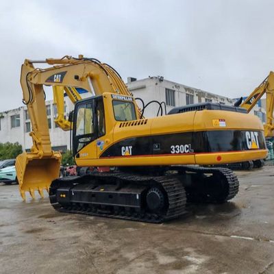 사용 된 Caterpillar 330CL 크롤러 발굴기
