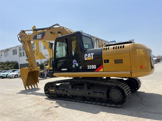 좋은 상태 20 톤 중형 발굴기 사용 된 Caterpillar 320d 발굴기
