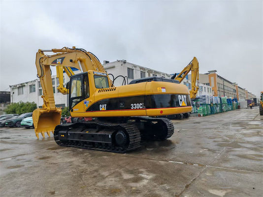 30 톤 고양이 발굴기 사용 된 Caterpillar 330CL 발굴기
