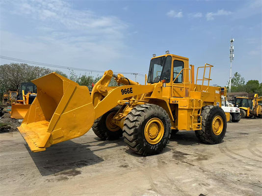 사용 된 건설 기계 사용 된 Cat 966E 휠 로더
