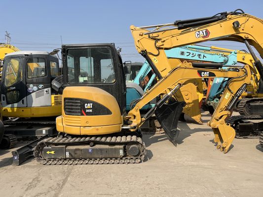 사용된 CAT 303E 미니 굴삭기 3톤 Caterpillar 303 미니 크롤러 굴삭기