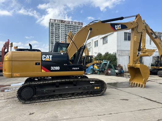 사용된 Caterpillar 320D 발굴기 중고용 고양이 발굴기 좋은 상태