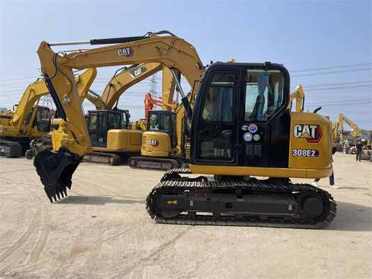 Used 8 Tons Caterpillar Excavator 308E2 for Construction