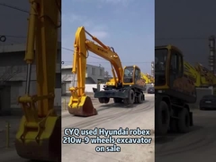 현대 롭엑스 210W-9 바퀴형 굴착기