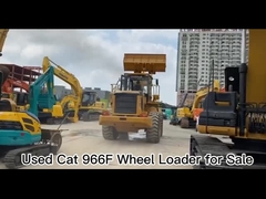 팔려고 내놓 사용된 Cat 966F 휠 로더